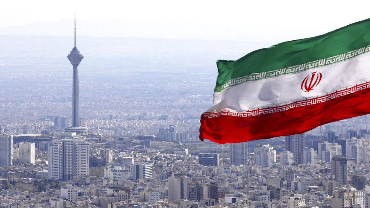 İran'ın başkenti Tahran'dan bir kare.