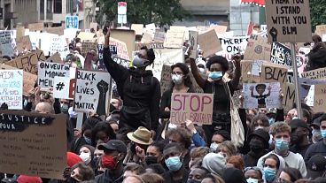 "Black Lives Matter": Protest in Brüssel