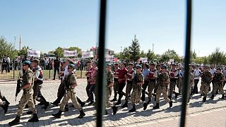 دستگیری مظنونان به ارتباط با کودتای ۲۰۱۶ در ترکیه (عکس آرشیوی)