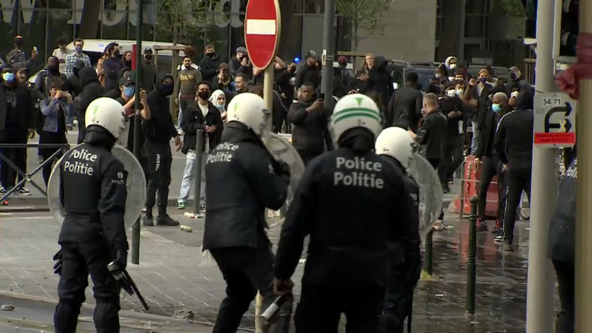 Gewalt und Plünderungen nach Protestkundgebung in Brüssel