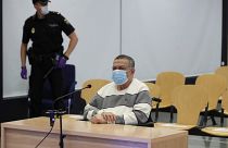El excoronel Montano durante el juicio celebrado en Madrid