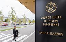 مدخل محكمة العدل الأوروبية في لوكسمبورغ