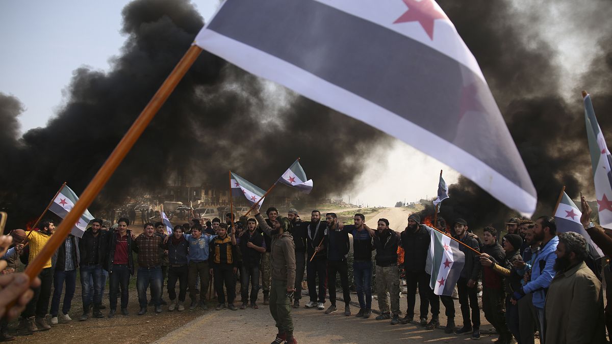 Suriye'nin kuzey batısında saldırı