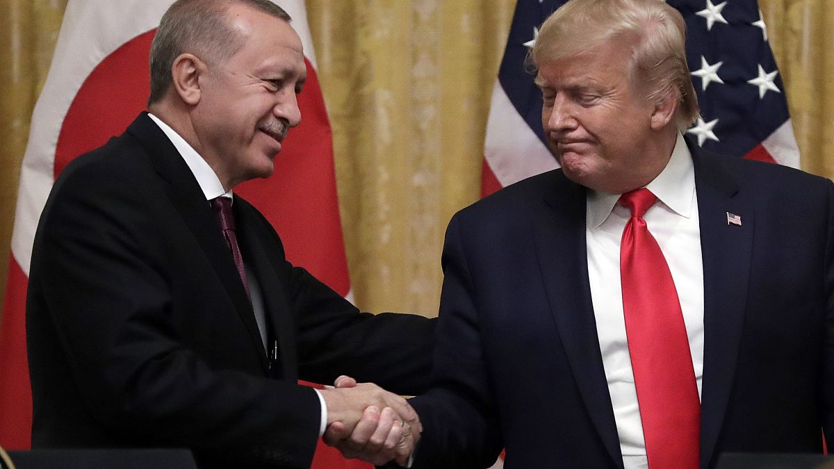 من لقاء جمع ترامب بإردوغان في البيت الأبيض في 2019