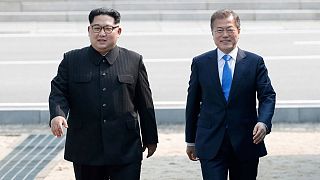 دیدار رهبر کره شمالی و رئیس جمهوری کره‌جنوبی در سال ۲۰۱۸