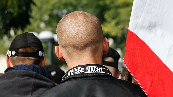 Neonáci felvonulás Berlinben Neonáci felvonulás Berlinben