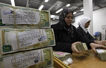 The Syrian pound has crashed to its lowest levels in recent days against the U.S. dollar