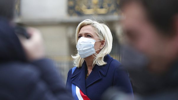 Marine Le Pen am 1. Mai 2020 Marine Le Pen am 1. Mai 2020