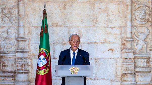 Marcelo Rebelo de Sousa discursa nas cerimónias do 10 de Junho de 2020 Marcelo Rebelo de Sousa discursa nas cerimónias do 10 de Junho de 2020