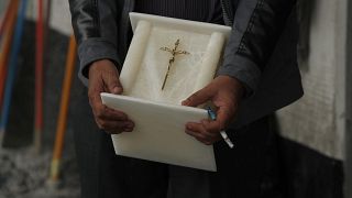 Meksika'da bir cenaze kül kabı (arşiv) 