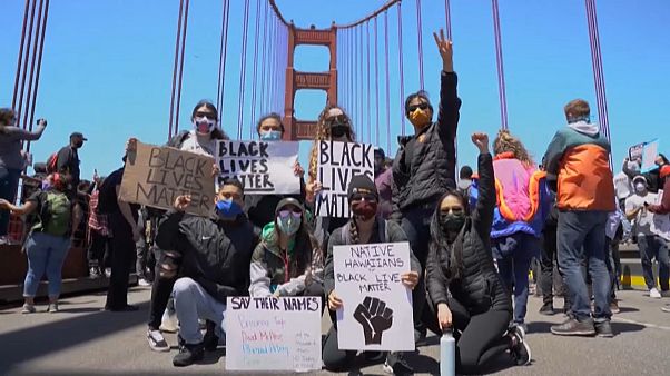 Des manifestants "Black Lives Matter" Des manifestants "Black Lives Matter"