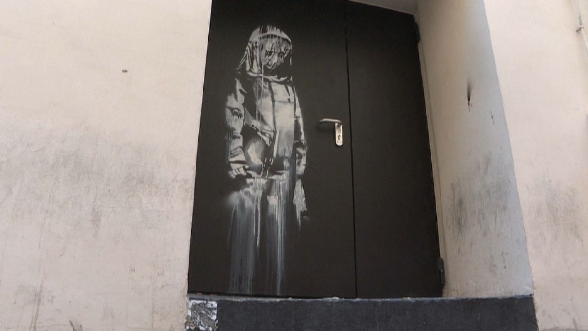 Banksy-Tür in Teramo
