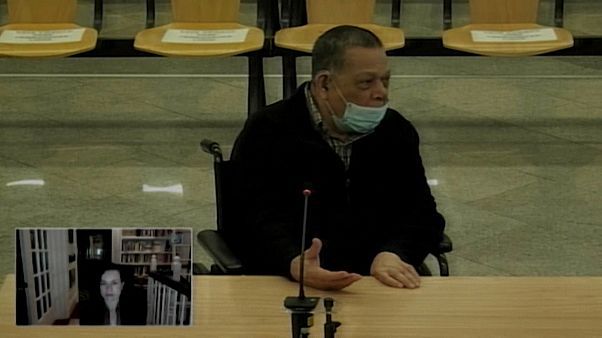 El excoronel Montano durante su declaración ante la Audiencia Nacional El excoronel Montano durante su declaración ante la Audiencia Nacional