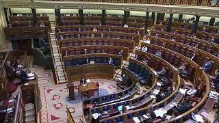 Pleno celebrado en el Congreso de los Diputados donde han tratado el Real Decreto del Ingreso Mínimo Vital.