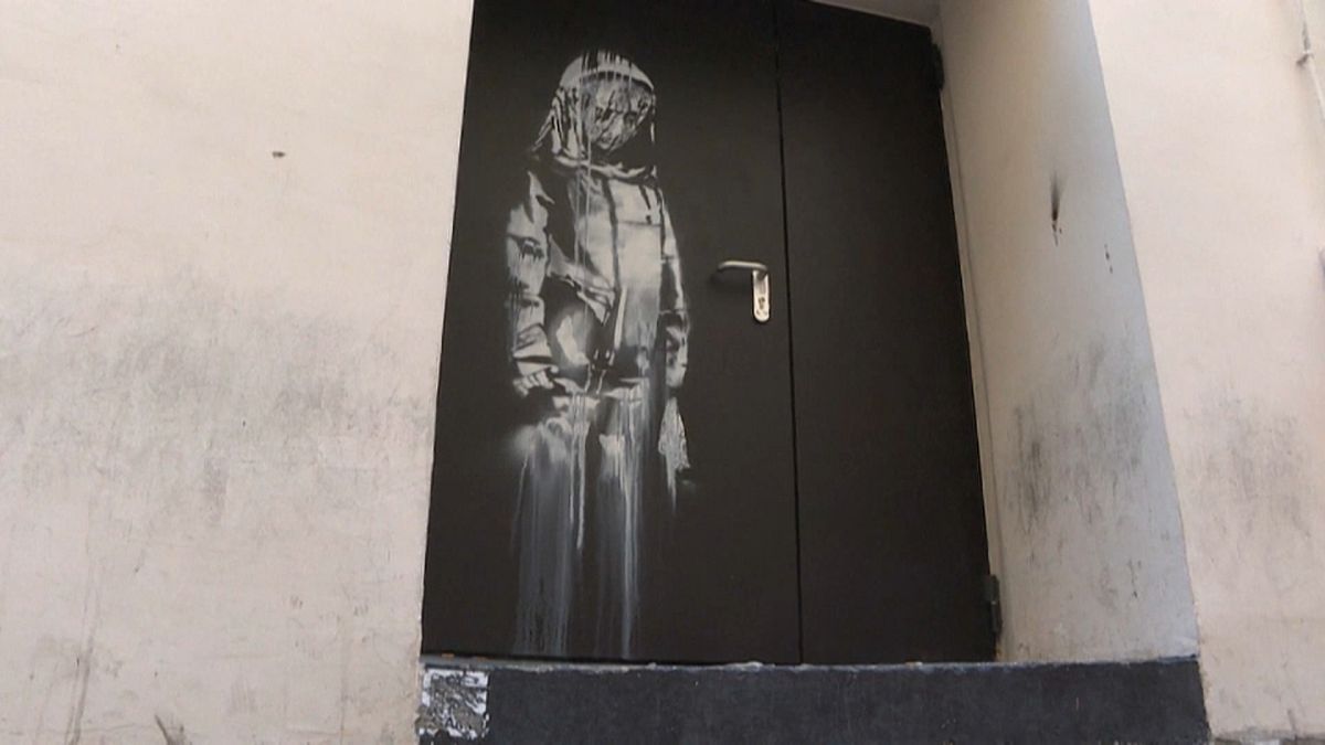 Banksy artwork stolen from Bataclan found in Italy | Euronews
