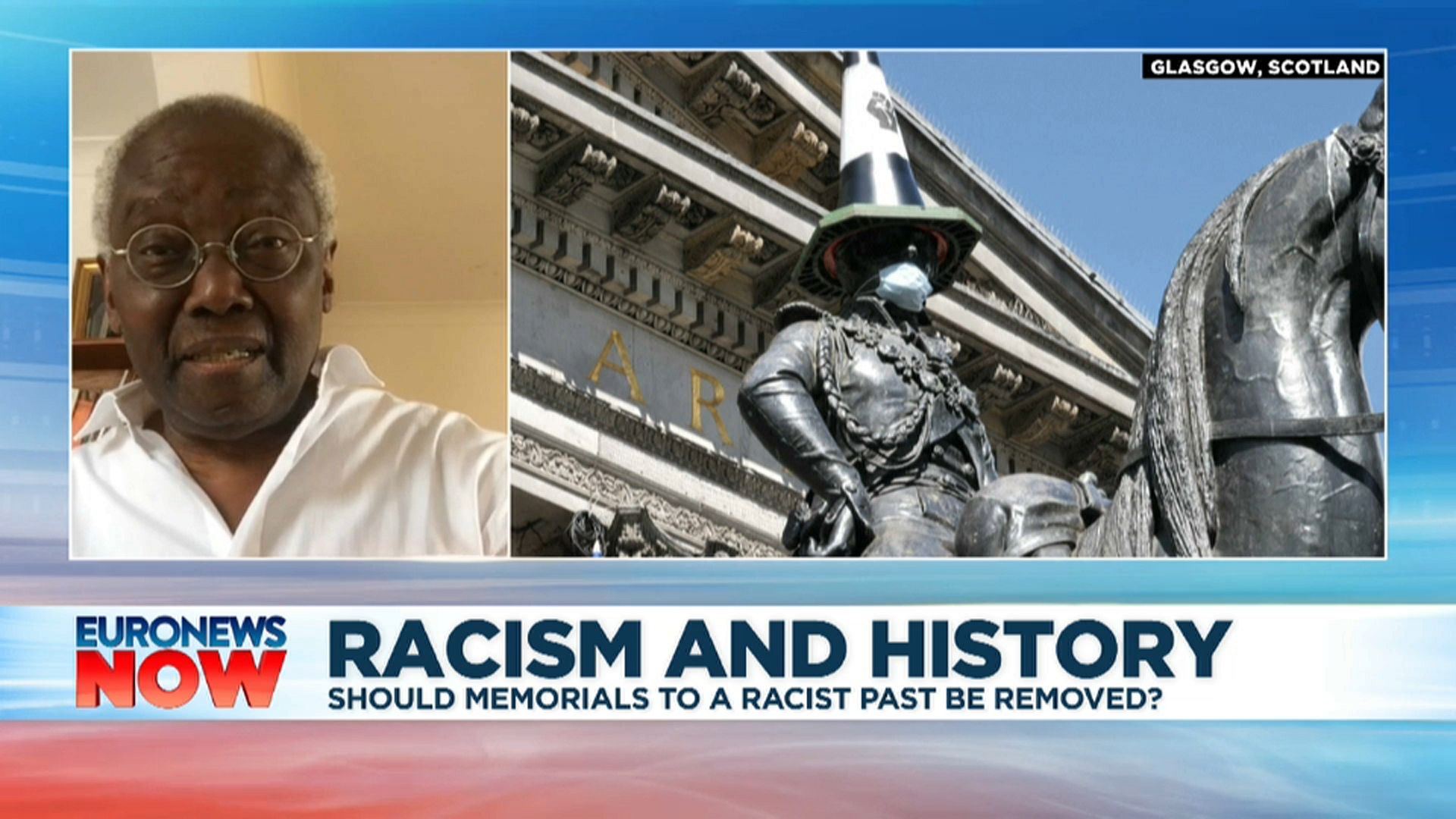 Sir Geoff Palmer 'Don’t take down statues take down racism' Euronews