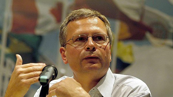 Turkish economist Dani Rodrik, Harvard University's professor, delivers a speech in Cholula, Mexico, 09 October 2003 Turkish economist Dani Rodrik, Harvard University's professor, delivers a speech in Cholula, Mexico, 09 October 2003