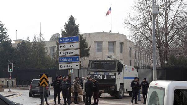 Ankara'daki Amerikan büyükelçiliği, 15 Şubat 2018 Ankara'daki Amerikan büyükelçiliği, 15 Şubat 2018