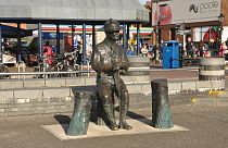 Baden-Powell sculpture on Poole Quay