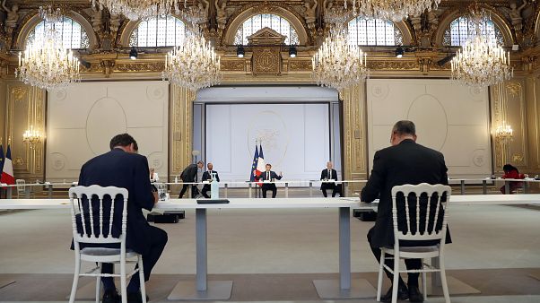 L'Élysée dément qu'Emmanuel Macron ait évoqué une démission L'Élysée dément qu'Emmanuel Macron ait évoqué une démission
