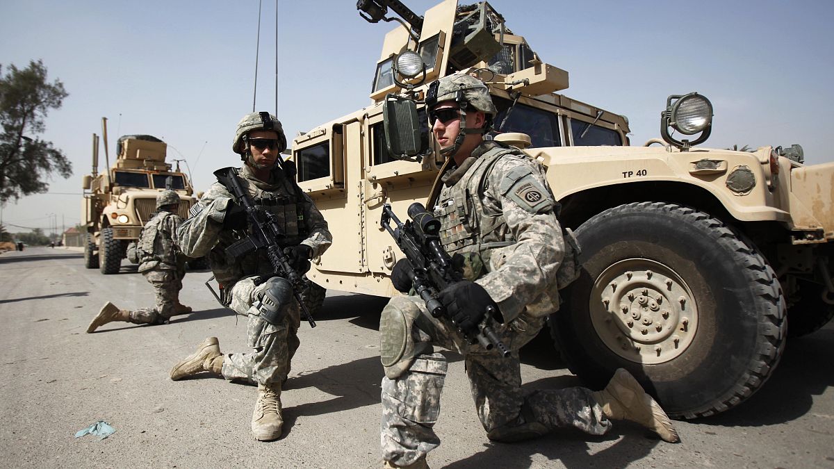 صورة أرشيفية لجنود أمريكيين في العراق