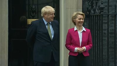 Premierminister Boris Johnson und EU-Kommissionspräsidentin Ursula von der Leyen