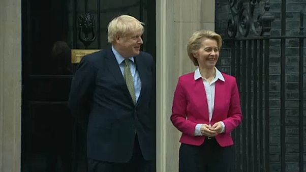 Premierminister Boris Johnson und EU-Kommissionspräsidentin Ursula von der Leyen Premierminister Boris Johnson und EU-Kommissionspräsidentin Ursula von der Leyen