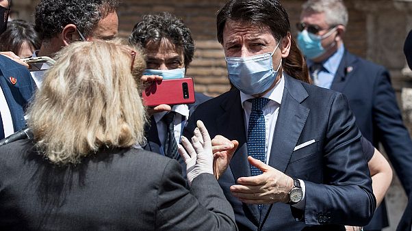 İtalya Başbakanı Giuseppe Conte İtalya Başbakanı Giuseppe Conte