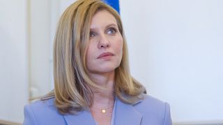 أولينا زيلينسكا زوجة الرئيس الأوكران