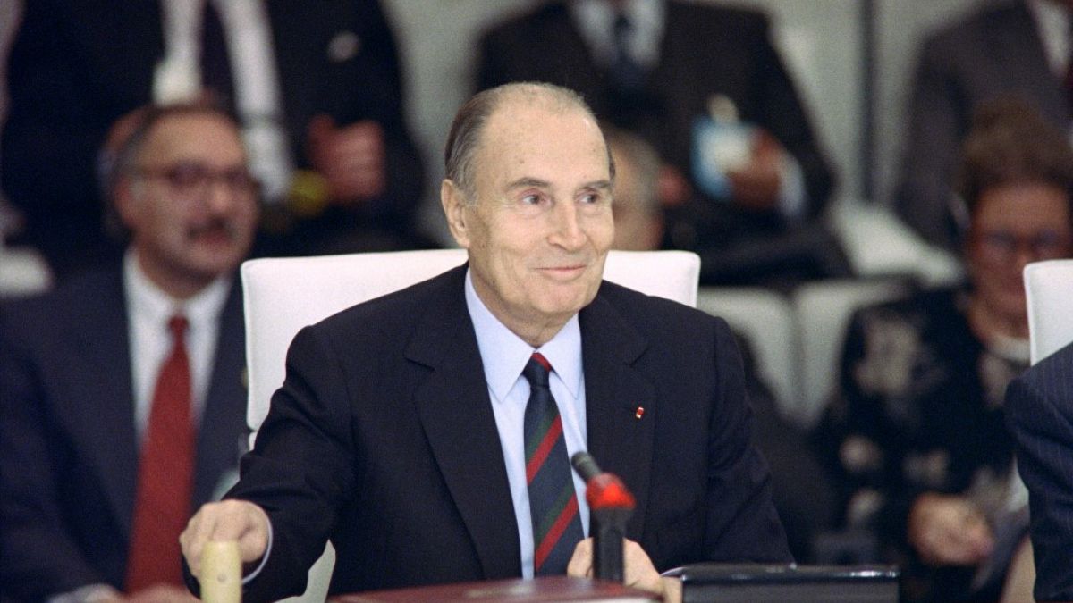Eski Fransa Cumhurbaşkanı François Mitterand