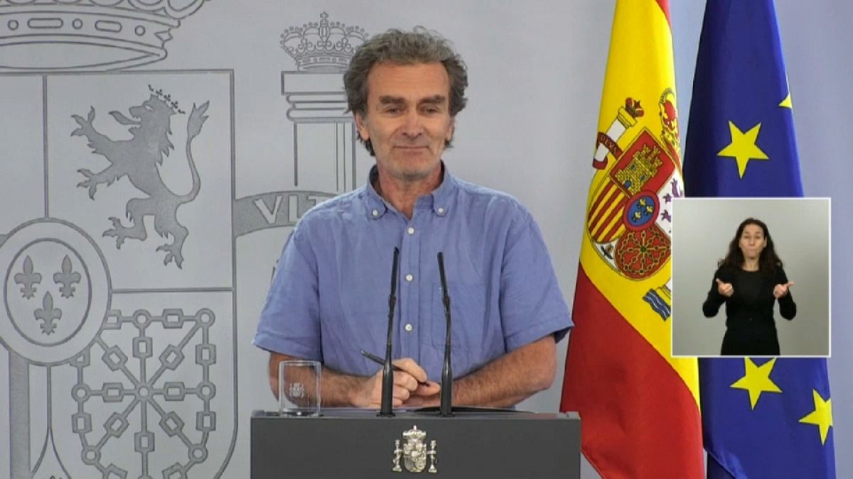 Fernando Simón en una comparecencia de prensa