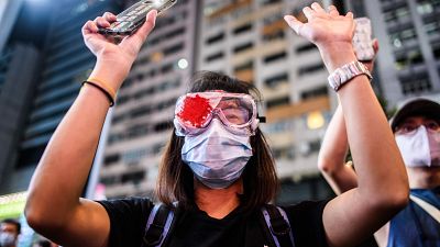 هزاران تظاهرکننده در هنگ‌کنگ سالگرد آغاز اعتراض‌ها را گرامی داشتند
