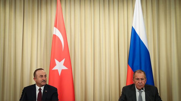 Rus ve Türk Dışişleri Bakanları (Rusya) Rus ve Türk Dışişleri Bakanları (Rusya)