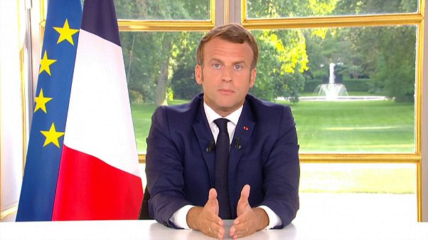 Президент Франции Макрон Президент Франции Макрон