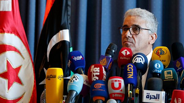 Libya İçişleri Bakanı Fathi Bashagha Libya İçişleri Bakanı Fathi Bashagha