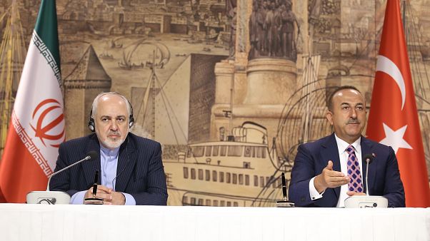 Dışişleri Bakanı Çavuşoğlu İstanbul'da İran Dışişleri Bakanı Zarif ile görüştü Dışişleri Bakanı Çavuşoğlu İstanbul'da İran Dışişleri Bakanı Zarif ile görüştü