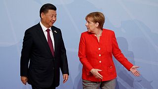 صدراعظم آلمان و رئیس جمهوری چین