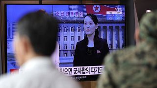 Kim-Jodzsong a televízióban