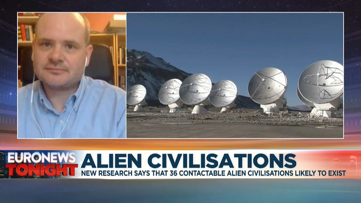 Christopher Conselice, professor of astrophysics at the University of Nottingham and co-author of the research, speaking to Euronews on Monday, June 15, 2020