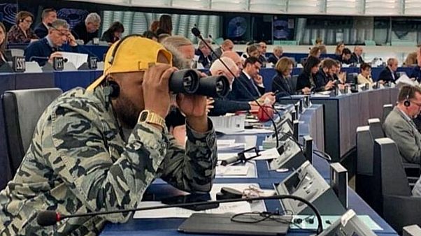 Magid Magid in the EU Parliament Magid Magid in the EU Parliament