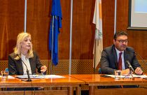 Συνέντευξη τύπου των Υπουργών Οικονομικών και Εργασίας της Κύπρου