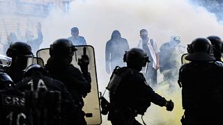 Polémica en Francia por los enfrentamientos con la policía en la manifestación de sanitarios