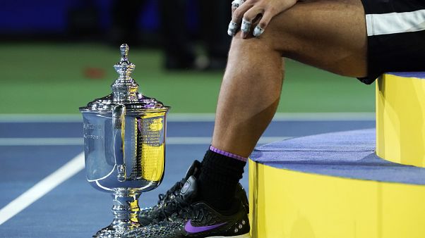 Rafael Nadal après sa victoire contre Daniil Medvedev, le 8 septembre 2019 Rafael Nadal après sa victoire contre Daniil Medvedev, le 8 septembre 2019