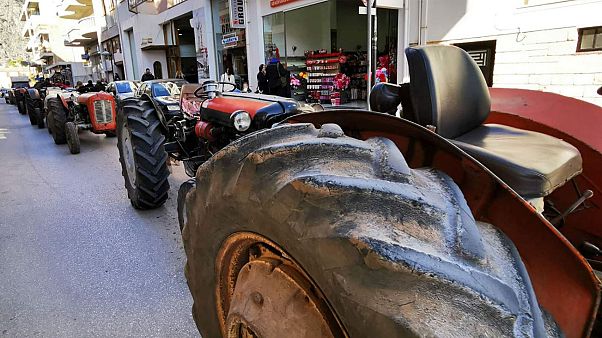 Πορεία αγροτών στο Άργος Πορεία αγροτών στο Άργος