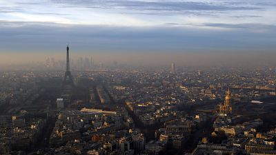 Ατμοσφαιρική ρύπανση στο Παρίσι (φώτο αρχείου)