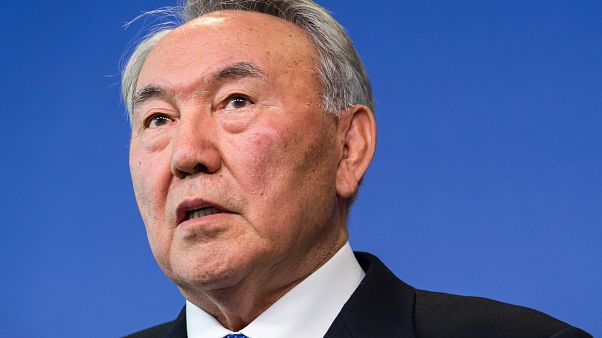 Foto de archivo del presidente de Kajistán Nursultan Nazarbayev.