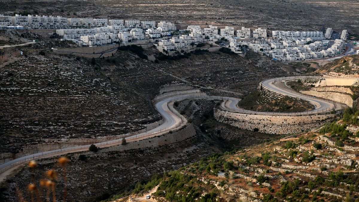 طرق إلتفافية للمستوطنين في أراضي فلسطينية بالضفة الغربية