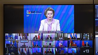 رئيسة المفوضية الأوروبية تتحدث خلال مؤتمر حول مستقبل الشراكة الشرقية  2020/06/18