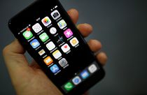 Photo d'illustration d'un smartphone Iphone