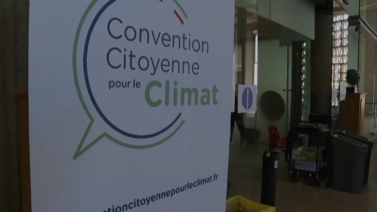 la convention citoyenne pour le climat réunie à Paris